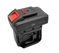 EXTRWORY 1 Piece Battery Converter Adapter,for Dayi for A3 2106 and BL18 Series 18V Systems Dual Battery Holder,for Electric Screwdriver Drill Wrench Lighting Black Plastic 135x100mm(Type a)