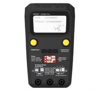 EXTRWORY 1 Unit BSIDE ESR02 Pro Digital Transistor Tester,for Diode Triode Thyristor Analysis with Large Display and Auto Power Off,for Factory Repair Workshop Black(ESR02PRO-Black)