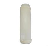EXTRWORY 10" UF Membrane Filter Cartridge, Flat-Mouth High Flow Hollow Fiber For Water Purifier, Removes Sediment And, for IDEAL For Home Kitchen Use, Beige