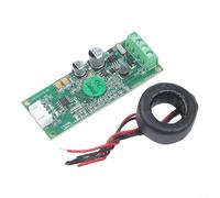 EXTRWORY 100A AC Current Voltage Power Energy Meter Module with Shell and for TTL Interface,for Factory Electrical System Analysis Green PCB Board 737x3x143cm