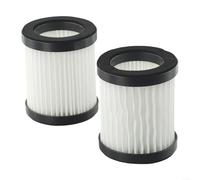 EXTRWORY 2 Pack Filter for Beldray Airgility 222V BEL0776 and 296V BEL01171 Cordless Vacuum Cleaner Accessory to Capture Fine Particles and for Household Use White