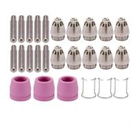 EXTRWORY 26PCS Plasma Cutting Torch Tip, Nozzles Consumables Kit For SG-55 AG-60 WSD-60 Improve Cutting Efficiency 0.8mm