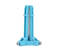 EXTRWORY 3D Arrow Fletching Jig for Custom Vane Attachment and Feather Gluing for Beginners and Experienced Archers Blue ABS Material 13x8cm(blue)