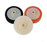 EXTRWORY 3pcs 6 Inch Car Polishing Pads for M14 Thread Soft Foam Sponge Buffing Wheels for Auto Detailing, Paint Correction and Waxing Application(B)
