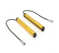 EXTRWORY 4/6/8/10/12 Beam Light Curtain Sensor Switch Safety Light Grating Security Device,Safety Light Curtain Grating,For Forging Machines And Robots(10 beams)