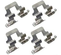 EXTRWORY 4Pcs Brake Pad Spring Clips,for A4 A5 8K0615231 Steel Factory Spec Car Maintenance Kit Simple Fit
