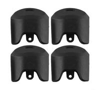 EXTRWORY 4pcs N074647 Miter Saw Foot,for DWX723 DWX724 DWX725 Table Saw Stand Black Plastic Replacement Feet 195x21 Inch,for DIY Projects