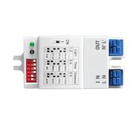 EXTRWORY 5.8G Microwave Sensor Switch Microwave Sensor Module Microwave Sensor D08 Dial Code AC100 220V Flame Retardant ABS Material