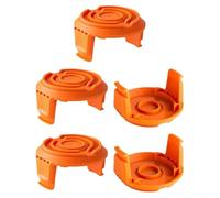 EXTRWORY 5 Pieces Spool Cap Covers,for WORX WA6531 WA0010 WG150 WG151 WG152 Trimmer Line Cover Replacement Outdoor Gardening Supplies