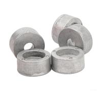 EXTRWORY 5Pcs Aluminium Anode And Zinc Anode Kit, 888756Q01 High Strength Rustproof For Mercruiser For Alpha 1 Generation 2 Sterndrives