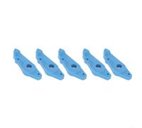EXTRWORY 5PCS Starter Pawls,for Johnson,for Evinrude,for OMC,for BRP 3-35HP Outboard Motors Replaces 330525 0324755 Blue Plastic Marine Spares