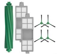 EXTRWORY 7 Pack Replacement Roller Brush Side Brush Filter for Roomba 205 for DustCompactor Robot Vacuum Cleaner Kit Nylon Plastic Filter Paper