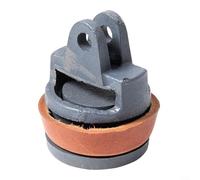 EXTRWORY 75 Type Cast Iron Pump for piston Bowl Accessory with Elastic Leatherette Seal High Flow Efficiency,for Farm Watering