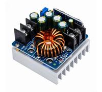 EXTRWORY Adjustable DC-DC Converter 400W 15A Step-Down Power Module 10V-60V Input 0-45V Output CC/CV Control,for DIY Electronics Projects Blue 60x60x45mm