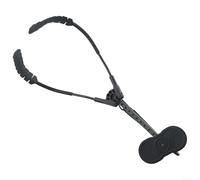 EXTRWORY Adjustable Saxophone Strap Double Shoulder Neck Support, for Alto Tenor Soprano Sax Three-Point Non-Slip Comfort Design Foldable Quick Setup