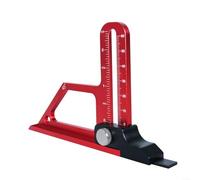 EXTRWORY Adjustable Table Seen Depth Gauge 0-60 mm Metric & Inch Router Table, Height Adjustable Depth Display, For Quick Adjustment of the Height of Router Bit or Table Saw Blade