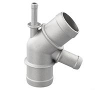 EXTRWORY Aluminium Coolant Hose Connector 1J0121087C for A3 for BORA for GOLF for TT for SKODA Octavia Replacement Engine Cooling System Repair Part