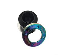 EXTRWORY Bicycle Crank Bolt Kit Self-Extracting M30 For SRAM for DUB Crankset Aluminum Alloy Green(Rainbow)