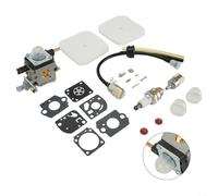 EXTRWORY Carburetor Kit,For Mantis 7222 7225 7230 7234 Tiller C1U-K54A 12520013123 2-Stroke Engine Replacement Parts,With Fuel Filter Air Filter Seal Repair Set