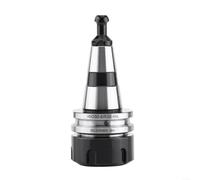 EXTRWORY CNC Tool Holde ISO30 ER32 50L Stainless Steel Balance Collet Chuck CNC Lathe Tool Holder High Speed 30000RPM Silver Black