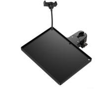 EXTRWORY Convenient Accessory Storage Tray for Mic Stand Keep Your Essentials at Hand (Tray and 1 Clip)