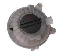 EXTRWORY Coolant Reservoir Expansion Tank with Cap Replacement Compatible for Golf 7 MK7 for A3 OEM 5QD121407H 5Q0121407A Gray Plastic