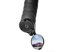 EXTRWORY Cycling Essential Rear View Mirror for Road Bike Handlebar, Easy to Use 360-Degree Adjustable Bicycle Accessory for 16-22mm Handlebars with Protective Cover