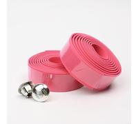 EXTRWORY Cycling Handlebar Tape High Density Rubber Foam Grip Wrap,for Mountain Bike Riders 2 Pieces(Powder)