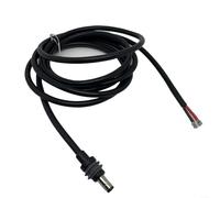 EXTRWORY DC Power Cable Replacement 2M/3M for Starlink for MINI Waterproof for Outdoor Cable 16AWG High-Grade Wire Efficient Power Transmission Robust Construction Black