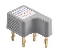 EXTRWORY DIY 34172B 4-Wire Short Insert For DMM Resistance Calibration, Gold-Plated Brass Pins For KS/AG/HP 34401A/K2000, Lab Engineer Tool
