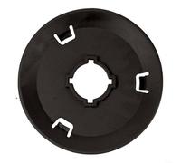 EXTRWORY Dough Hook Shield For KitchenAid Stand Mixer, Fits C Shape Dough Hooks, Prevents Dough Climbing And Clogging, Easy To Install And Clean, Black