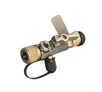 EXTRWORY Dual Valve Core Remover Tool with Visual Window for R32 R410A Lines Copper Construction Professional Mechanic(A)