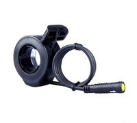 EXTRWORY E-Bike Thumb Throttle 130X Waterproof Accelerator 22.2mm/0.87in Handlebar Left Or Right Bicycle Conversion Replacement Parts 3 Pin Ebike Throttle Accelerator(A)