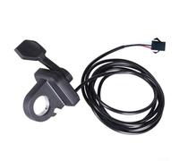 EXTRWORY E-Bike Thumb Throttle 130X Waterproof Accelerator 22.2mm/0.87in Handlebar Left Or Right Bicycle Conversion Replacement Parts 3 Pin Ebike Throttle Accelerator(B)