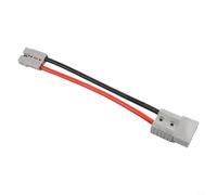 EXTRWORY Efficiently Charge Your Batteries with the For Anderson Connector Waterproof Truck Cable Rated at 50A, 0 98ft (6AWG)