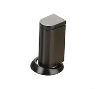 EXTRWORY Floor-standing Magnetic Door Stopper For Interior Doors Wind-resistant Concealed Design Gunmetal Gray(Gunmetal gray)