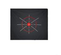 EXTRWORY for Golf Hitting Target Cloth Practice Aid with S-Hooks Mercerized Velvet 168x146 cm Lightweight for Driving Range Backyard Training All Skill Levels