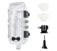 EXTRWORY For Insta360 X5 ，60m Waterproof Diving Housing With Tempered Glass Case