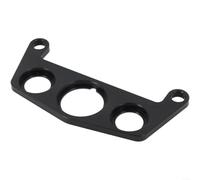 EXTRWORY,for Pro Taper Handlebar Clamp Mount Key Switch Indicator Light,for Honda TRX450R CNC Aluminum Alloy Black Red 120x65x40mm ATV Motocross(Black)