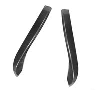 EXTRWORY Front Bumper Side Splitter For Golf 8 MK8 GTI R-Line 2020-2024 ABS Carbon Fiber Texture Spoiler Trim Sporty Exterior Styling Kit Piano Black Finish(Carbon Fiber Texture)