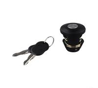 EXTRWORY Fuel Cap Keys Set for Fiat for Ducato C25 J5 for Talbot for Express 1972-2000 Petrol Cap Replacement Part Locking Fuel Petrol Diesel Cap with 2 Keys