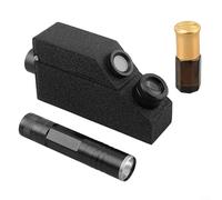 EXTRWORY Gem Instruments Portable Gemological Testing Kit Refractometer With Oil For Pendant Bracelet Stone Identification(A)