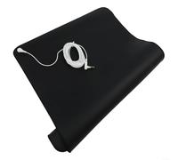 EXTRWORY Grounding Mat with 4.5m Cable for Earthing, Conductive Carbon Leather Pad for Better Sleep and Relaxation(40 * 60)