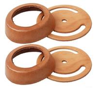 EXTRWORY Hand Pressure Well Pump Leather Cup Lower Valve Replacement Kit for Kettle Pitcher Water Pump Maintenance 3.5 Inch