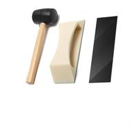 EXTRWORY Heavy Duty Floor Gap Fixing Tool Kit With Rubber Mallet And Washable Pads For Hardwood Laminate LVP for SPC Engineered Flooring Repair Installation DIY