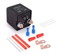 EXTRWORY High Current 200A DC 12V Relay Branch Switch 4 Pin,for Automotive Starter Control Truck Motor Motorcycle Black