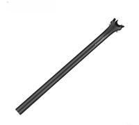 EXTRWORY Integrated Carbon Bicycle Seatpost 339x580mm T700 Material Adjustable Clamp,for Commuter Racing Riders Black(Light is 31.8 * 580mm)