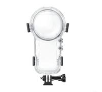 EXTRWORY Invisible Dive Case For Insta360 X5 Waterproof Up To 60M Scratch Resistant PC PMMA Construction With Anti Fog Lens