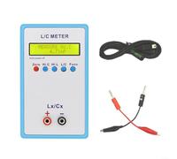 EXTRWORY LC-200A Digital LC Meter Capacitance Inductance Tester 1pF-100mF 1uH-100H with LCD Display for Electronics Repair and DIY Projects