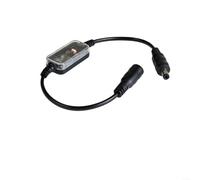 EXTRWORY Light Sensor Switch USB Male to Female DC 37V-24V 10Lux Automatic Day Night Controller,for LED Strip Home Corridor Outdoor Lighting Black 43x11x22mm(DC Open at night)
